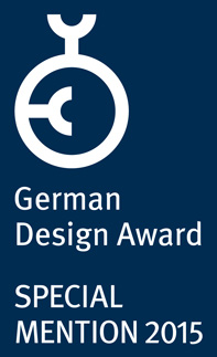 German Design Award SPECIAL MENTION 2015